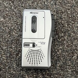 Memorex vintage micro cassette recorder